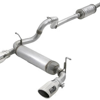 aFe Rebel Series 2.5in 409 SS Cat-Back Exhaust w/ Polished Tips 2018+ Jeep Wrangler (JL) V6 3.6L