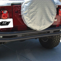 Rampage 1987-1995 Jeep Wrangler(YJ) Double Tube Bumper - Black