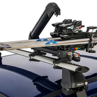 Rhino-Rack Universal Ski Carrier - Fits 2 Pairs of Skis - Black