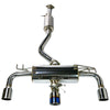 Remark 2023+ Toyota GR Corolla Elite Spec Cat-Back Exhaust w/ Outer Polished & Center Burned TI Tips