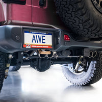 AWE 21+ Wrangler 392 Switchpath Cat-Back Exhaust- Quad BashGuards