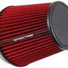 Spectre HPR Conical Air Filter 6in. Flange ID / 7.313in. Base OD / 7in. Tall - Red