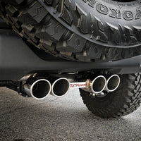 aFe Rebel Series 2.5in 304 SS Cat-Back Exhaust w/ Polished Tip 18-20 Jeep Wrangler (JL)