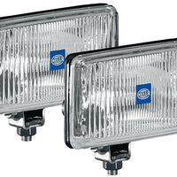 Hella 450 H3 12V SAE/ECE Fog Lamp Kit Clear - Rectangle (Includes 2 Lamps)