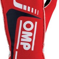 OMP First Evo Gloves Red - Size L (Fia 8856-2018)