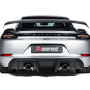 Akrapovic 2020+ Porsche Cayman GT4 (718) Slip-On Race Line (Titanium) (Req Tips / Option 2)