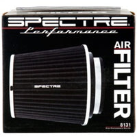 Spectre Adjustable Conical Air Filter 5-1/2in. Tall (Fits 3in. / 3-1/2in. / 4in. Tubes) - Black