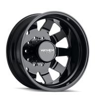 Mayhem 8181 Challenger Dually 22x8.25 / 10x285 BP / 169mm Offset / 220.1mm Hub Full Black Wheel