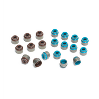 Supertech Honda 5.5mm Viton Exhaust Valve Stem Seal - Set of 8