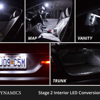 Diode Dynamics 16-22 Toyota Prius Interior LED Kit Cool White Stage 1