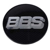 BBS Center Cap 56mm Carbon/Silver