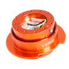 NRG Quick Release Kit Gen 2.5 - Orange Body / Titanium Chrome Ring