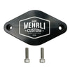 Wehrli 11-16 Chevrolet 6.6L LML Duramax Turbo Resonator Billet Block Off Plate