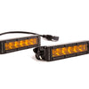 Diode Dynamics 6 In LED Light Bar Single Row Straight SS6 - Amber Driving Light Bar (Pair)