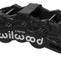 Wilwood Caliper Black SX6R 4.04in Piston 1.25in Disc