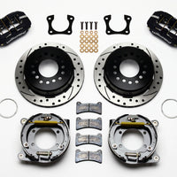 Wilwood Dynapro Low-Profile 11.00in P-Brake Kit Drilled 58-64 Olds/Pontiac Ends 2.81in Offset