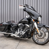 Burly Brand  14-Up Touring Brawler Kit Front and Rear - Black