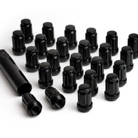 ICON Alloys Lug Nut Kit Black - 14x1.5 - 24 Lug Nuts w/ Key