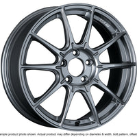 SSR GTX01 17x9 5x100 38mm Offset Dark Silver Wheel