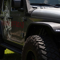 Fishbone Offroad 2018+ Jeep Wrangler JL Rear Fenders Elite Aluminum