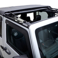 Rampage 2007-2018 Jeep Wrangler(JK) Trailview Fastback - Black Diamond (2 Door)