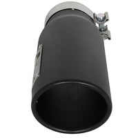 aFe MACH Force-Xp 409 Stainless Steel Exhaust Tip 3.5 In x 4.5in Out x 12in L Clamp-On