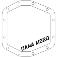 aFe Street Series Rear Differential Cover Black w/Machined Fins 20+ Jeep Gladiator JT (Dana M220)