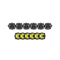 KC HiLiTES Gravity Titan LED Light Bar for Bronco Bumper - 39in. (6-Light)