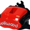 Wilwood Caliper-Combination Parking Brake-R/H-Red 41mm piston .81in Disc