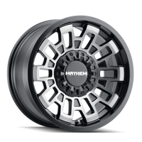 Mayhem 8113 Cortex 20x10 / 6x135 BP / -19mm Offset / 106mm Hub Matte Black w/ Dark Tint Wheel