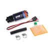 DeatschWerks 340lph DW300C Compact Fuel Pump w/ Universal Install Kit (w/o Mounting Clips)