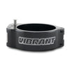 Vibrant 2in O.D. Aluminized HD 2.0 Clamp - Anodized Black (Clamp Only)