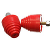 Energy Suspension All Purpose Red Bump Stop Set 2 1/8 inch Tall / 2 inch dia. (2 per set)