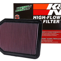 K&N 07-10 Jeep Wrangler 3.8L V6 Drop In Air Filter