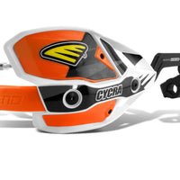 Cycra CRM Ultra 7/8 in. Clamp w/White Shields/Orange Covers