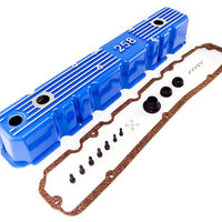 Omix Blue Aluminum Valve Cover 81-87 CJ & Wrangler