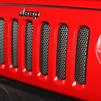 Rugged Ridge Grille Insert Satin Stainless 07-18 Jeep Wrangler