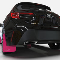 Rally Armor 13-19 Ford Fiesta ST Pink Mud Flap BCE Logo