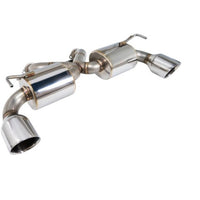 Remark Nissan 370Z V2 Y-Back Axle Back Exhaust w/Stainless Steel Double Wall Tip + Center Pipe