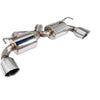 Remark Nissan 370Z V2 Y-Back Axle Back Exhaust w/Stainless Steel Double Wall Tip + Center Pipe