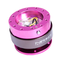 NRG Quick Release Gen 2.0 - Pink Body / Titanium Chrome Ring