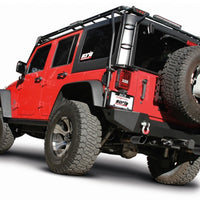 Borla 12-16 Jeep Wrangler 3.6L AT/MT 4DR 4WD S SQ RL AC SR 2.5in 2in TIP 3.5inx3.28in Black Chrome