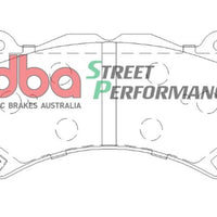 DBA 07-22 Nissan GT-R R35 Front Street Performance Brake Pad Kit