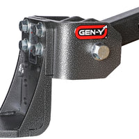 Gen-Y Glyder Torsion-Flex 2in Shank 6in Drop 7K Hitch w/Ball Platform/1in Diameter Mounting Hole