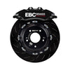 EBC Racing 07-13 BMW M3 (E90/E92/E82) Black Apollo-6 Calipers 380mm Rotors Front Big Brake Kit