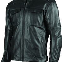 Speed and Strength Band of Brothers Leather Jacket Black - 2XL