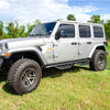 N-Fab Podium LG 2019 Jeep Wrangler JT 4DR Truck - Full Length - Tex. Black - 3in