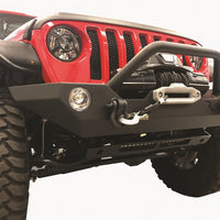 Rampage 07-22 Jeep Wrangler JL/JK & 20-22 Gladiator JT Rock Rage Front Bumper - Black