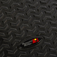 Rugged Ridge Floor Liner Cargo Black 18-21 Jeep Wrangler JL 4 Dr (Excl. 4XE Models)