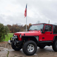 Fishbone Offroad 97-06 Jeep Wrangler Front Fenders Paintable Mesh Upgrade